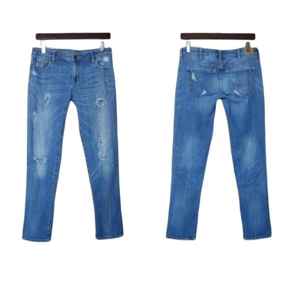 Bullhead Surfside Destroyed Boyfriend Denim Jeans